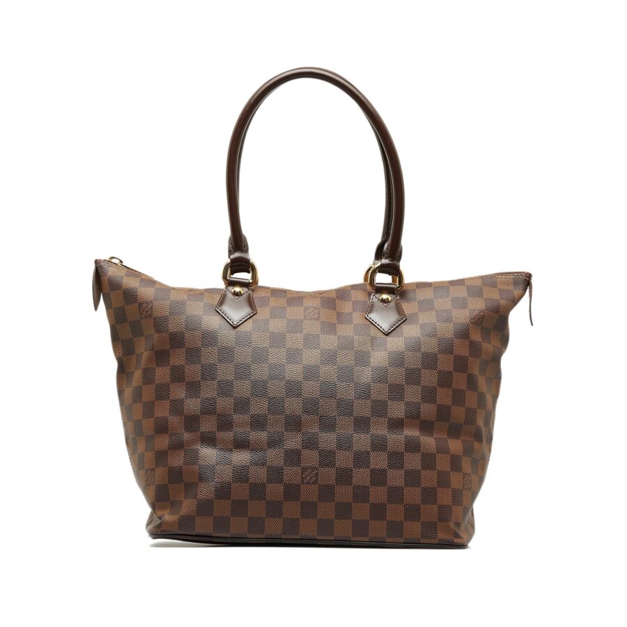 LOUIS VUITTON Damier Ebene Saleya MM Tote Bag | Studio Nafay