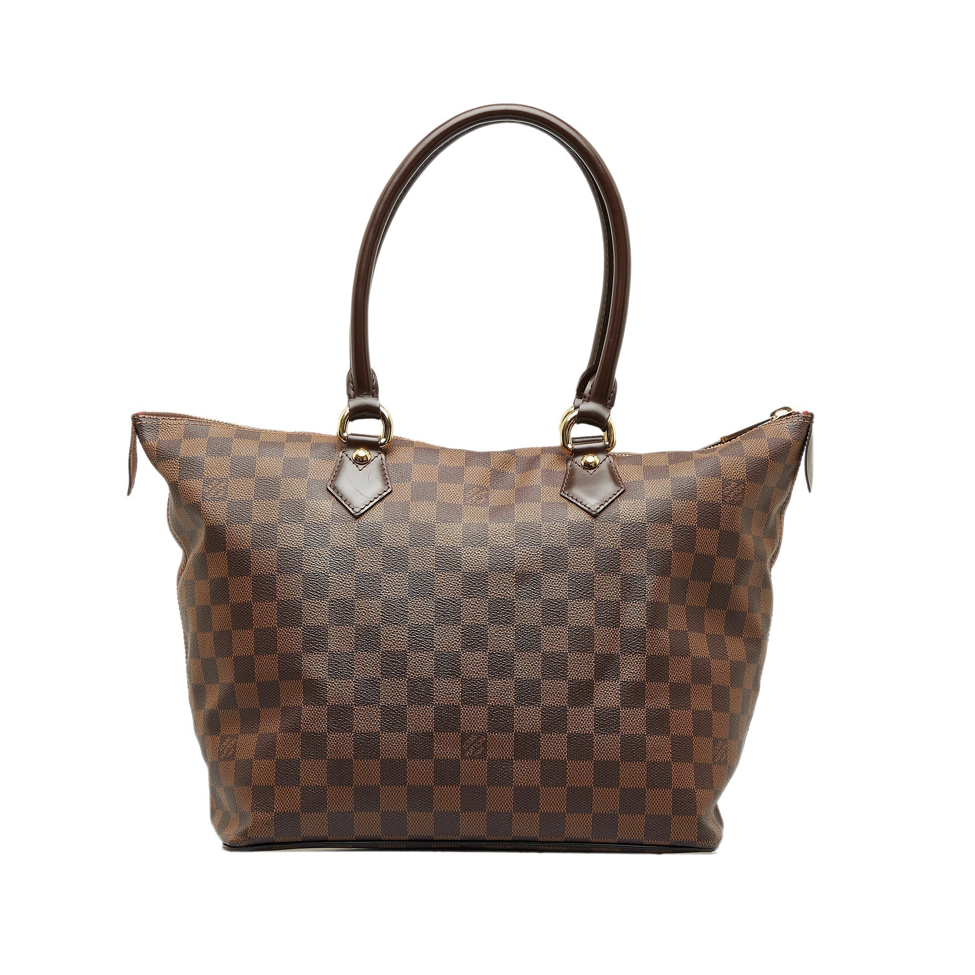 LOUIS VUITTON Damier Ebene Saleya MM Tote Bag