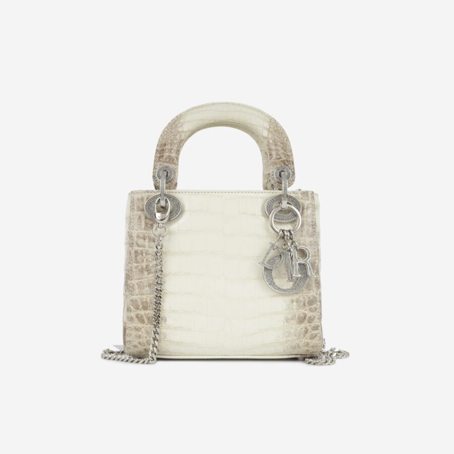 Mini Lady Dior - Himalaya Crocodile Niloticus | Studio Nafay