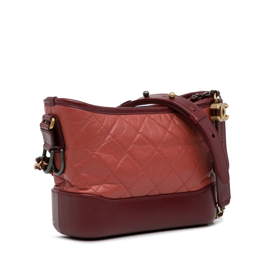 Chanel Gabrielle Small Lambskin Red Crossbody | Studio Nafay