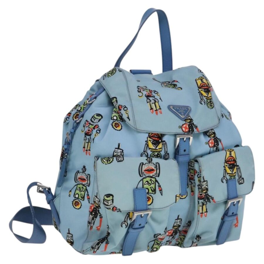 Robot Print Backpack | Studio Nafay