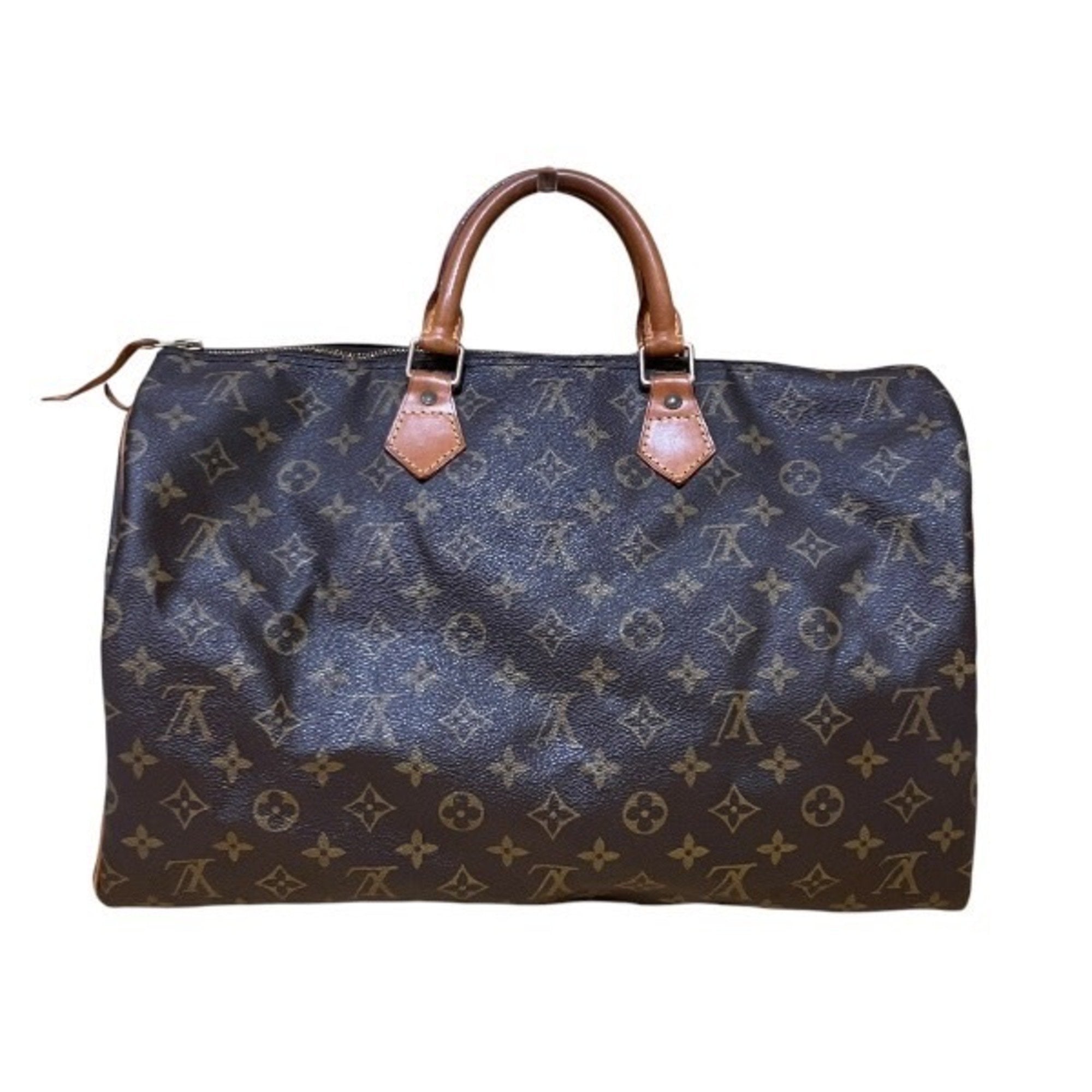 Classic Canvas Speedy Bag with Key and Padlock