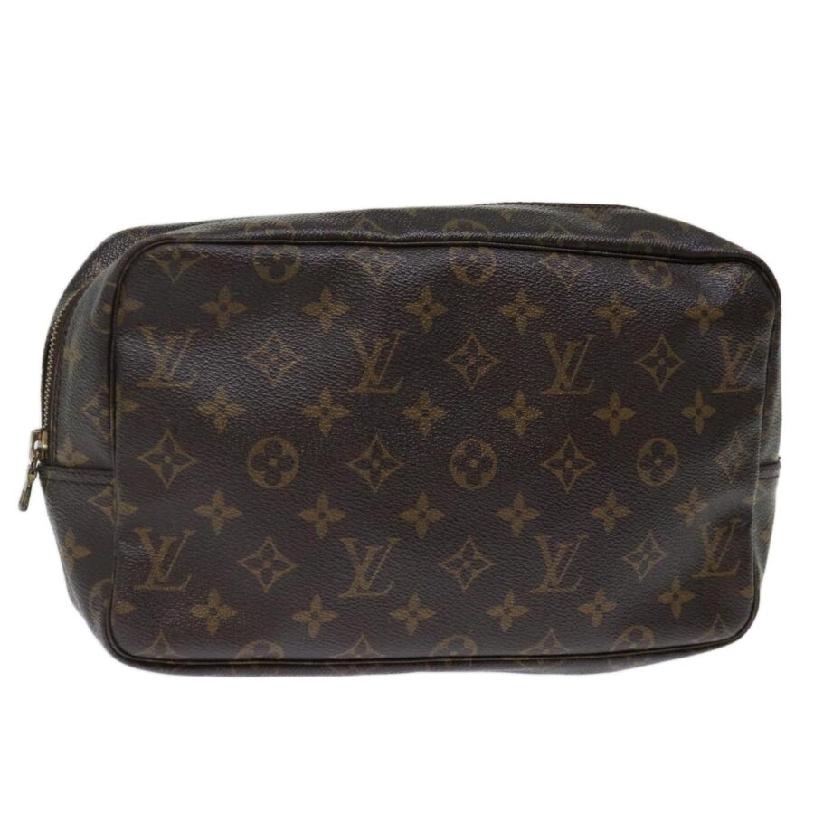 Monogram Canvas Clutch Bag with Accessories - French Made | Studio Nafay