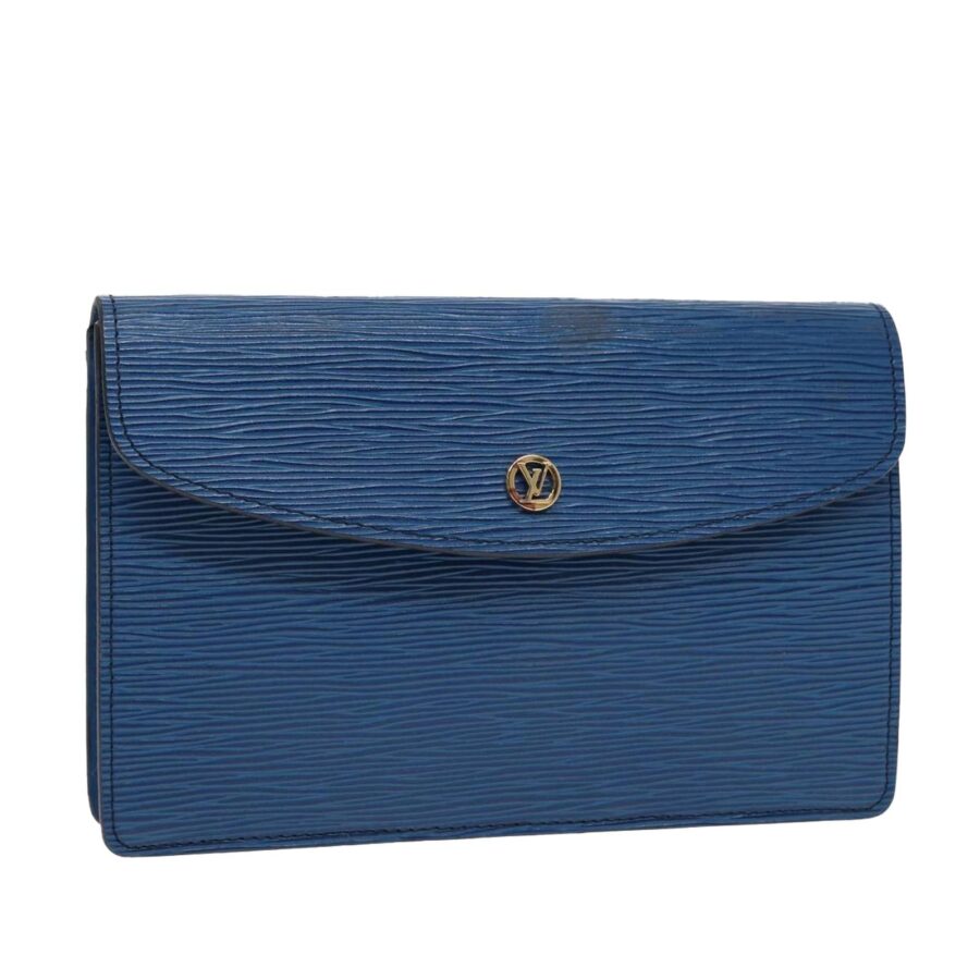 Epi Leather Montaigne Clutch Bag | Studio Nafay
