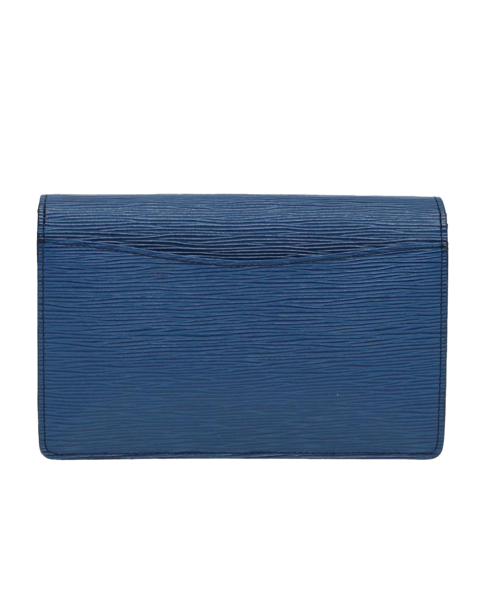 Epi Leather Montaigne Clutch Bag