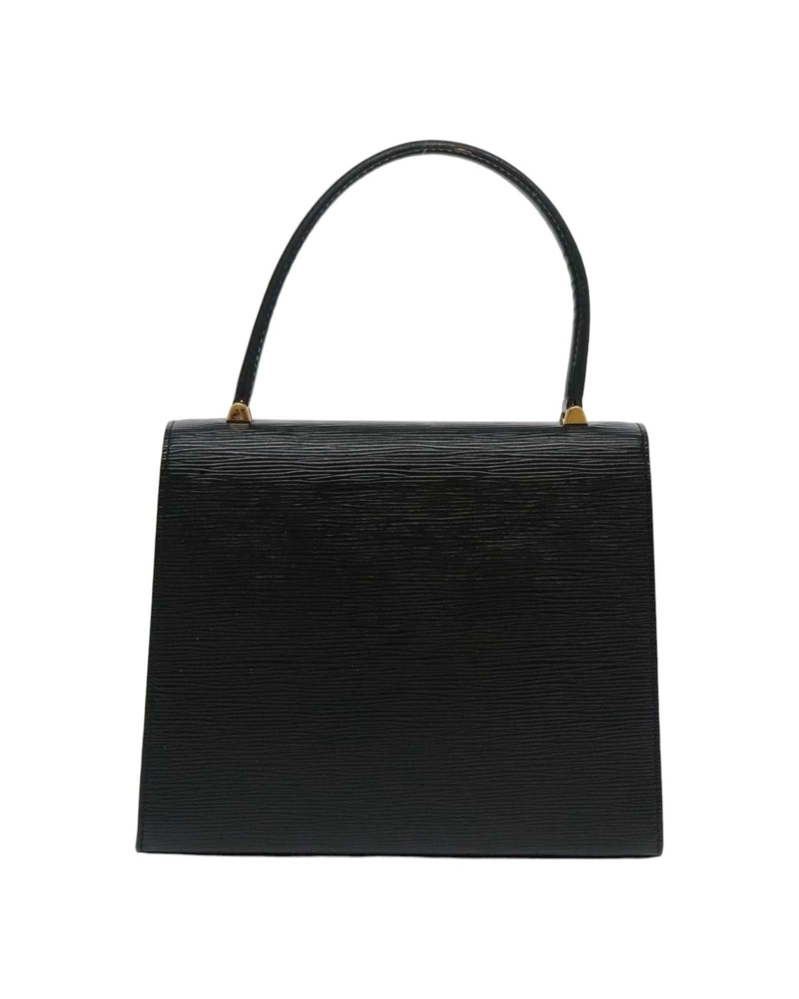 Epi Leather Hand Bag with Classic Design