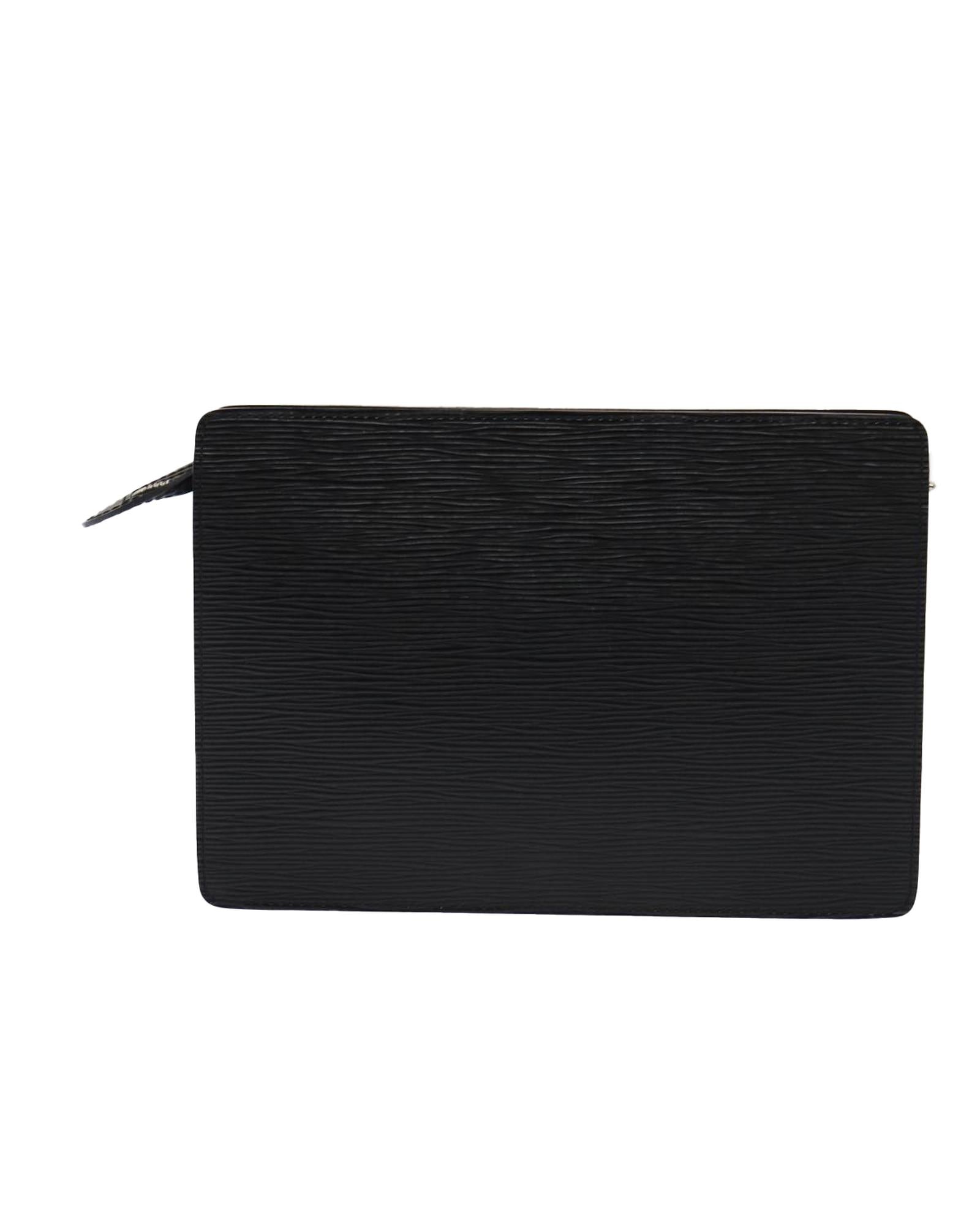 Epi Leather Pochette Homme Clutch Bag