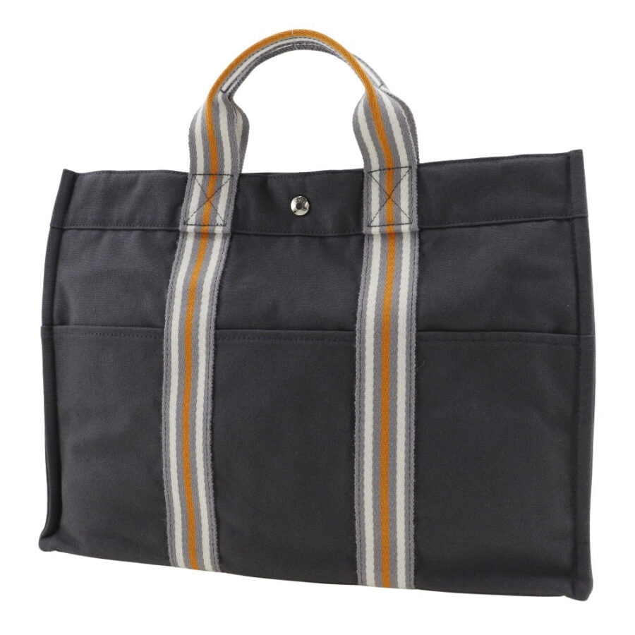HERMES Tote Bag Cotton canvas gray Ginza Limited SackFool ToeMM unisex(Unisex) | Studio Nafay