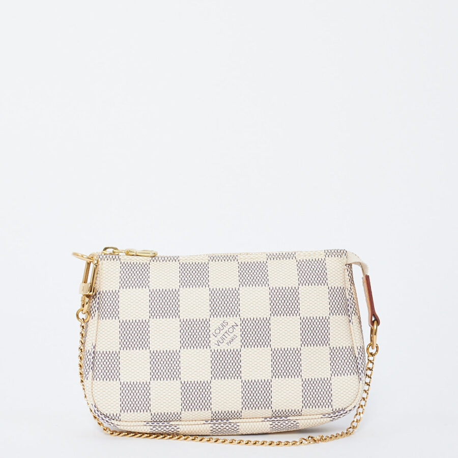 Louis Vuitton Damier Azure Canvas Mini Pochette Accessoires | Studio Nafay