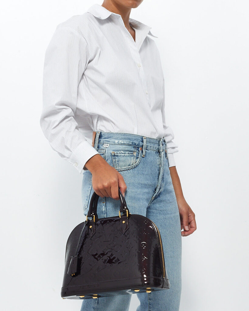Louis Vuitton Amarante Monogram Vernis Leather Alma PM Bag - Product Image 2