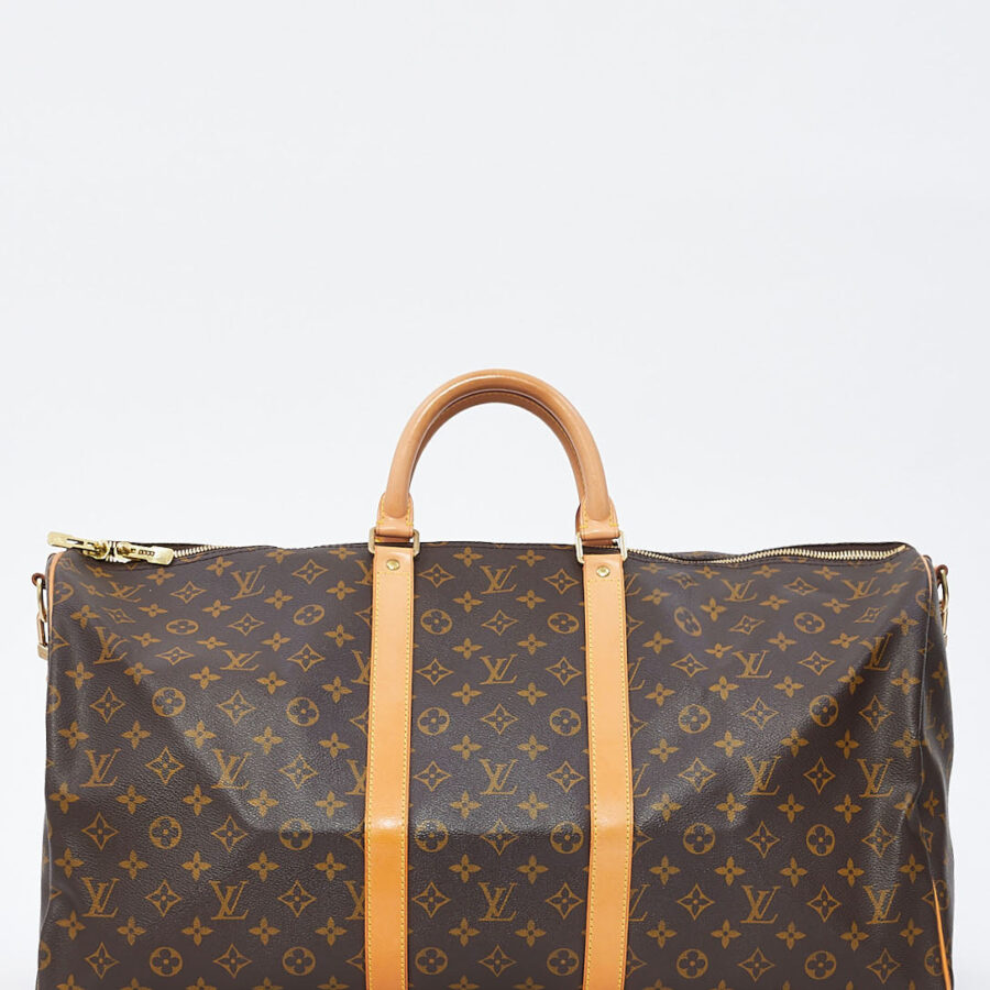 Louis Vuitton Monogram Canvas Keepall Bandoulière 55 Bag | Studio Nafay
