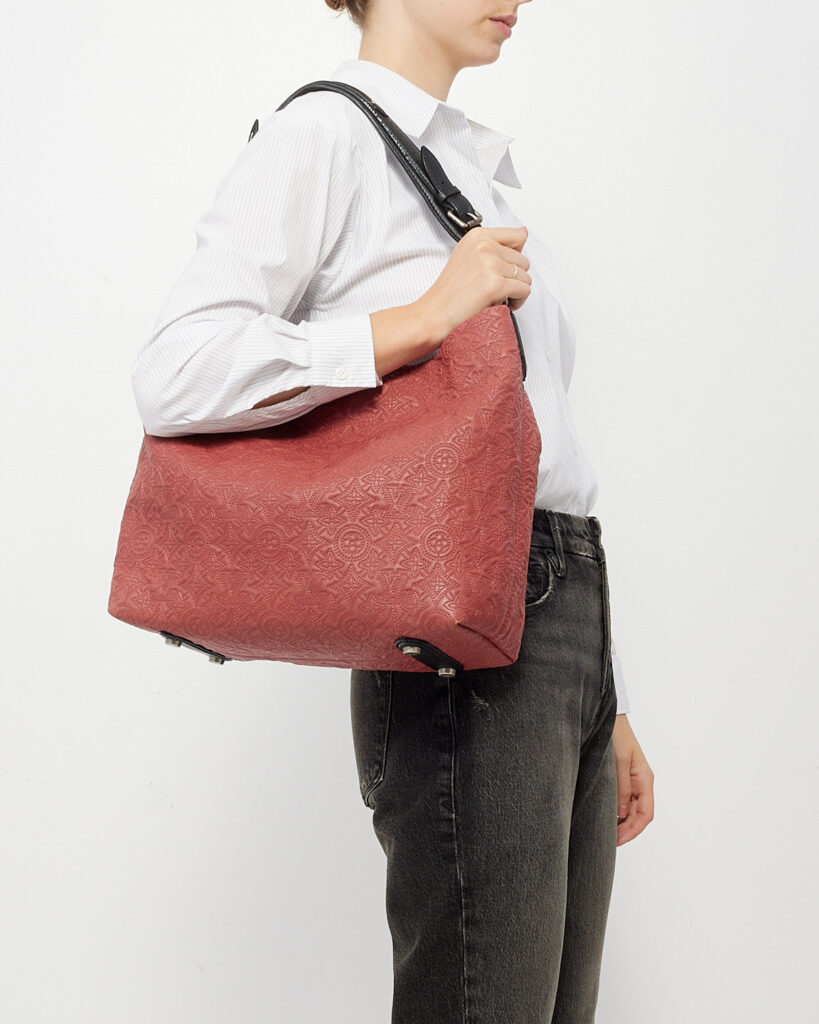 Louis Vuitton Burnt Rosewood Antheia Hobo Pm Bag - Product Image 2