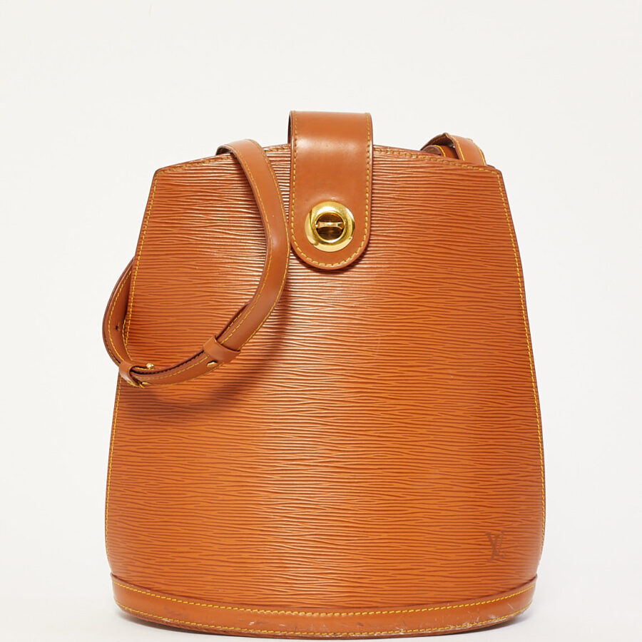 Louis Vuitton Epi Tan Leather Cluny Shoulder Bag | Studio Nafay
