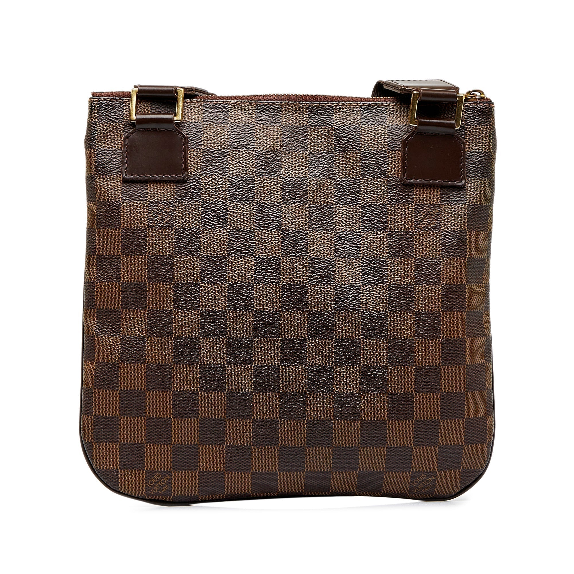 LOUIS VUITTON Damier Ebene Pochette Bosphore Crossbody Bag