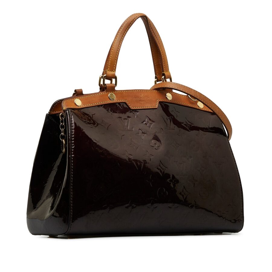 LOUIS VUITTON Monogram Vernis Brea MM Satchel | Studio Nafay
