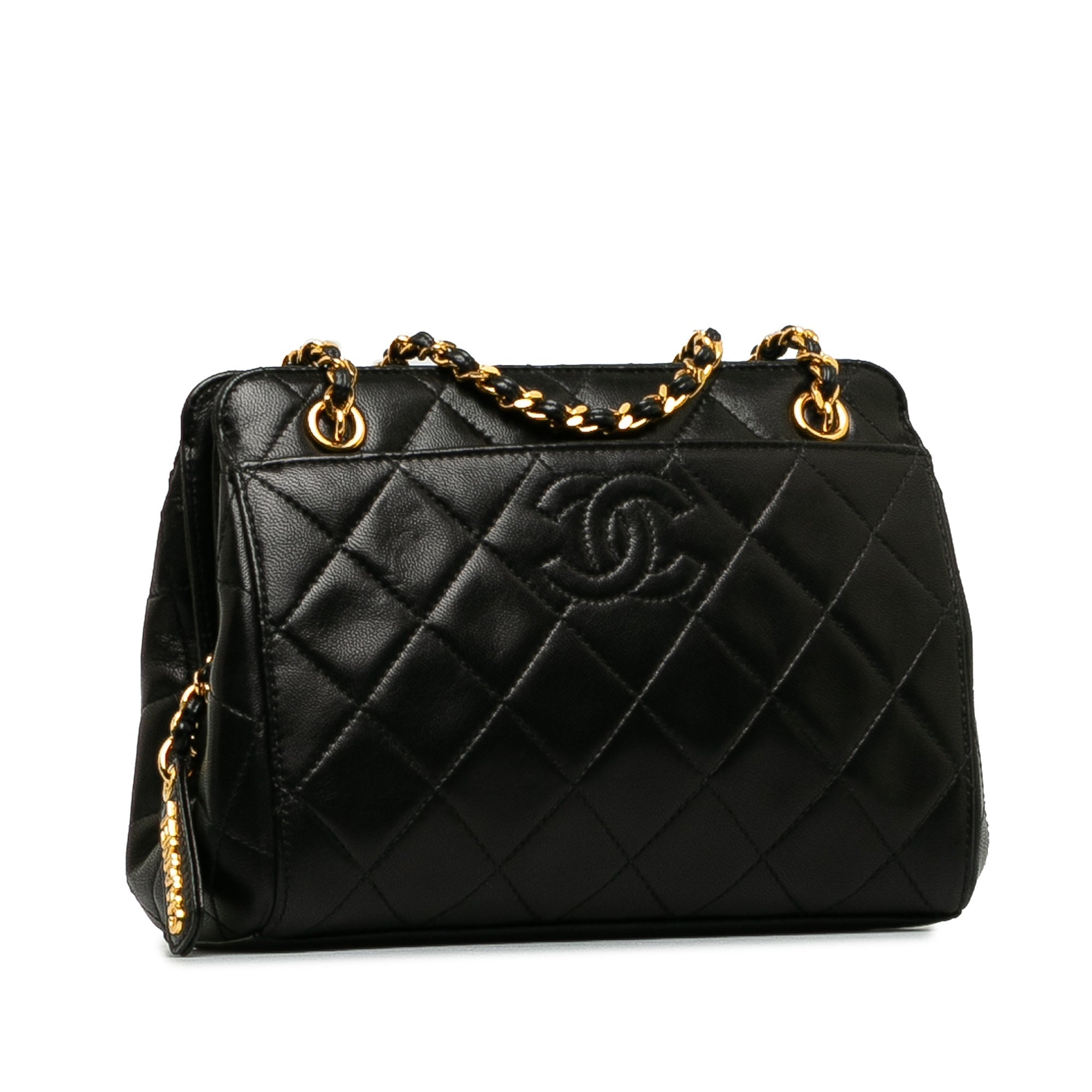 Chanel Leather Shoulder Bag Style 42