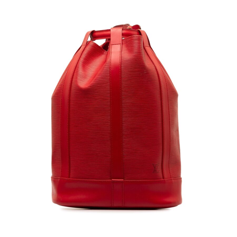 Red Louis Vuitton Epi Randonnee GM Backpack | Studio Nafay