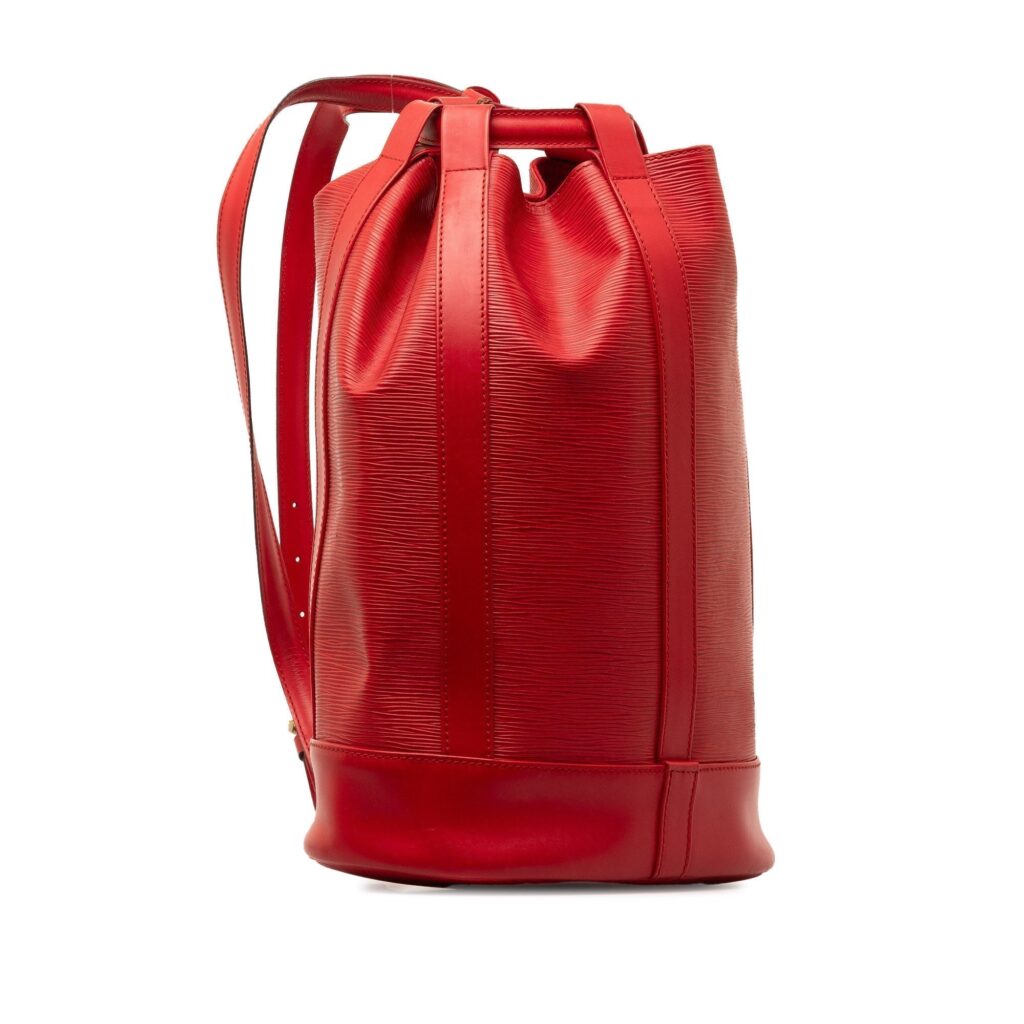 Red Louis Vuitton Epi Randonnee GM Backpack - Product Image 2