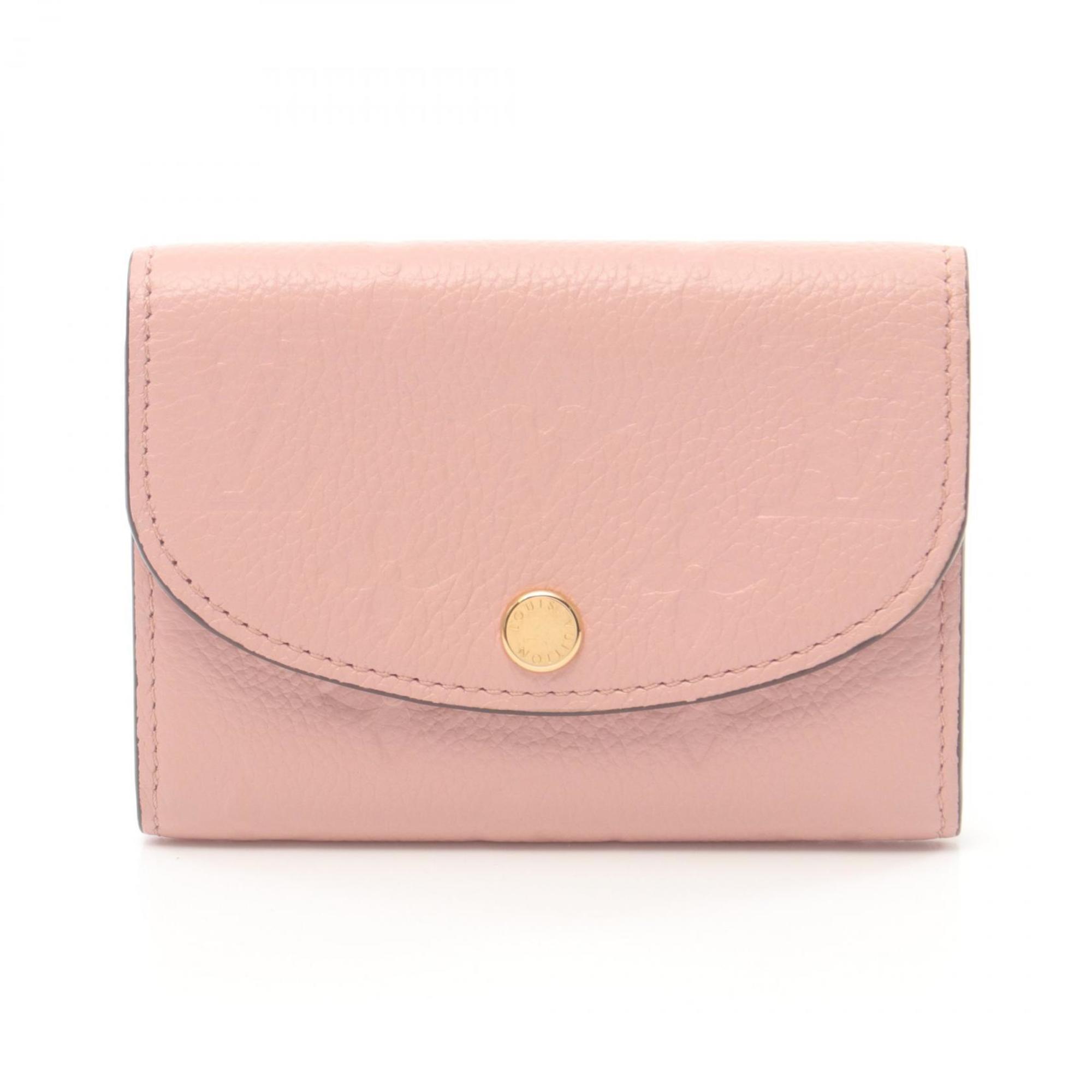 Louis Vuitton Monogram Empreinte pink Rose Poudre Monogram Empreinte Wallet (Bi-Fold)
