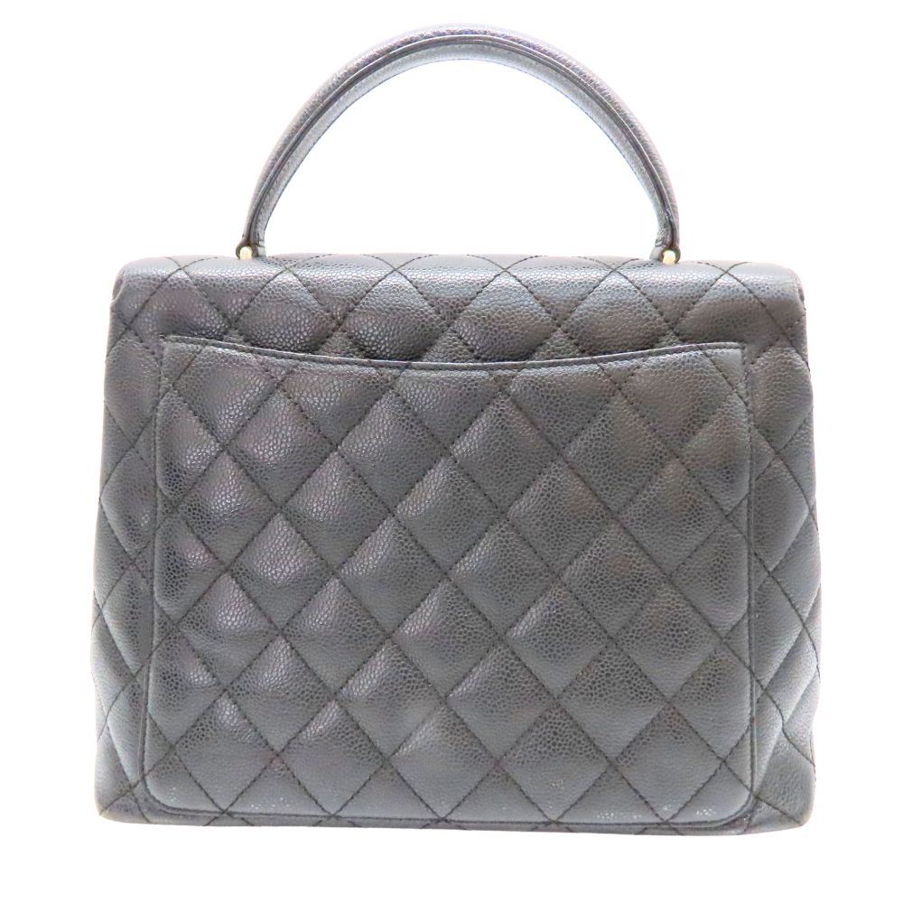 Chanel Caviar Skin Top Handle Bag Handbag