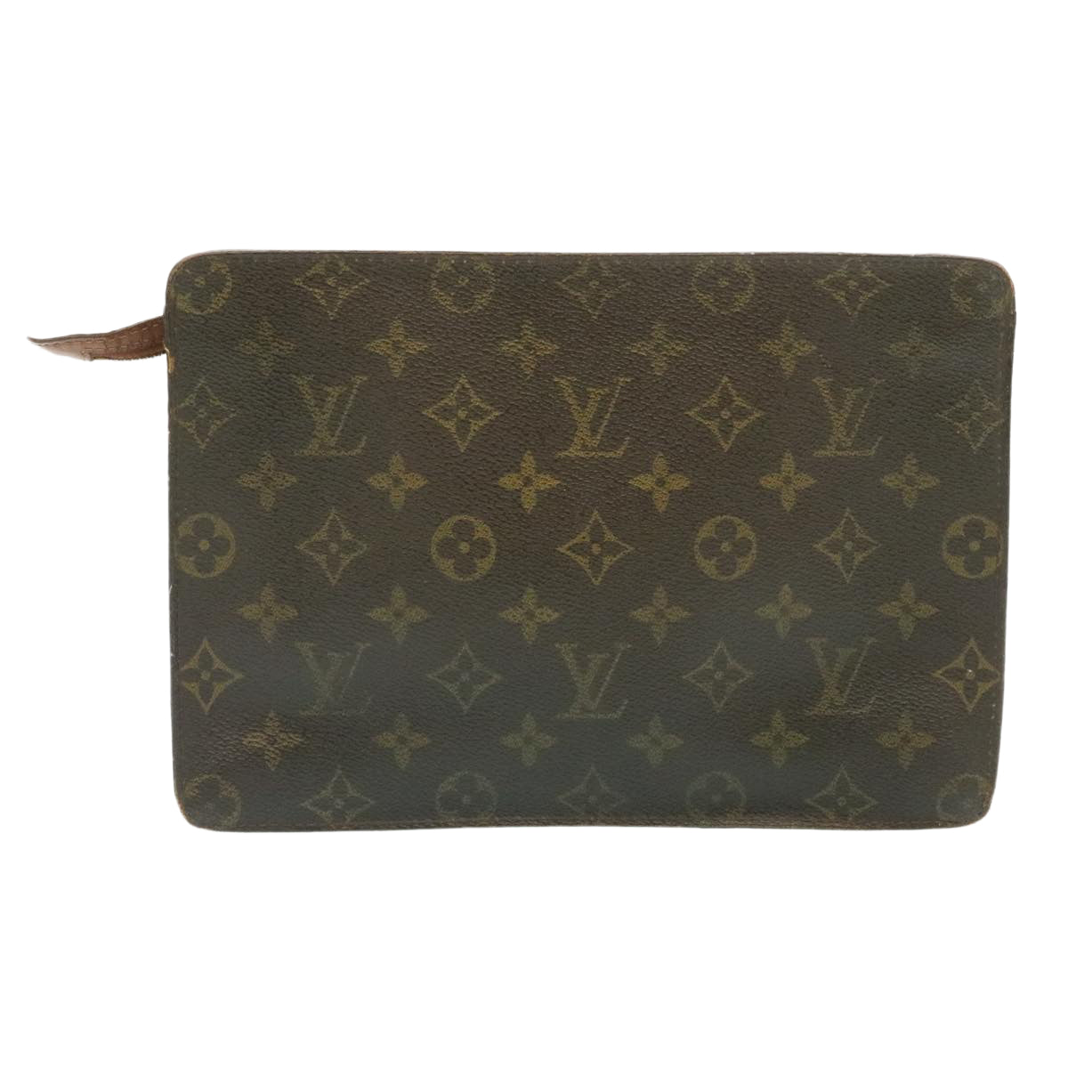 LOUIS VUITTON Monogram Pochette Homme Clutch Bag LV Auth ai183