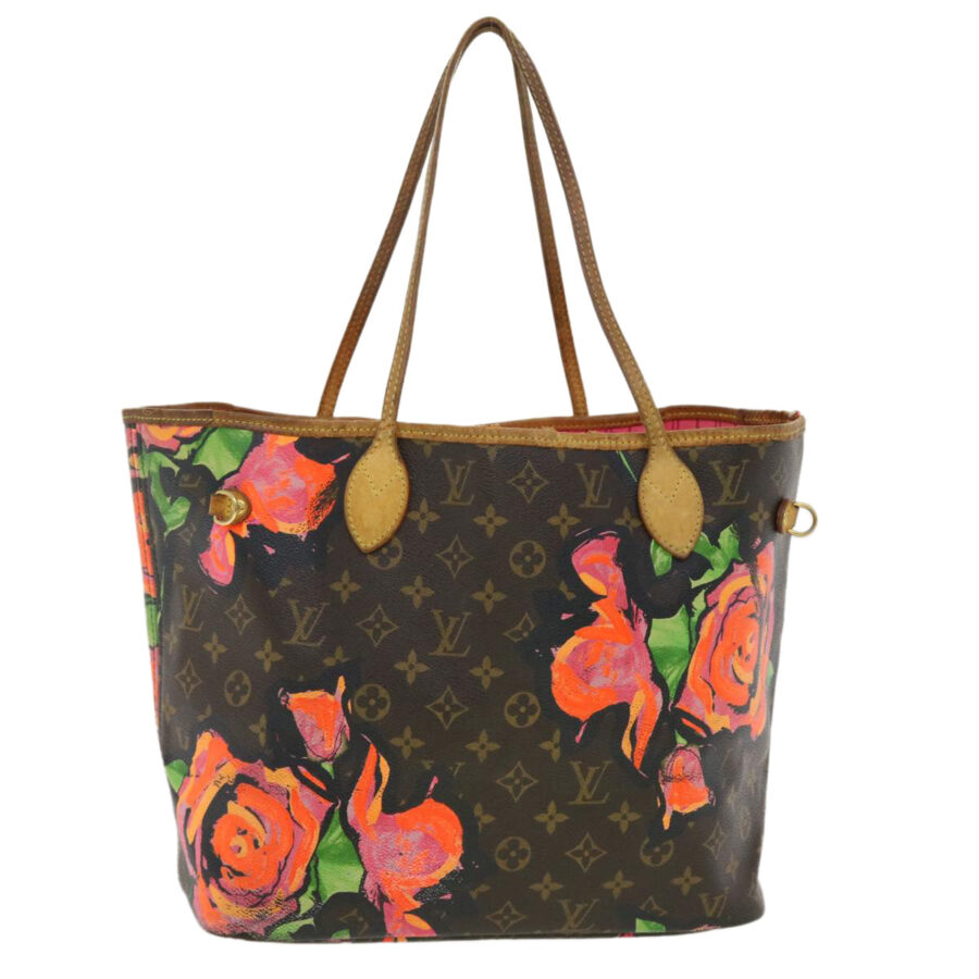 LOUIS VUITTON Monogram Rose Neverfull MM Tote Bag LV am4243 | Studio Nafay