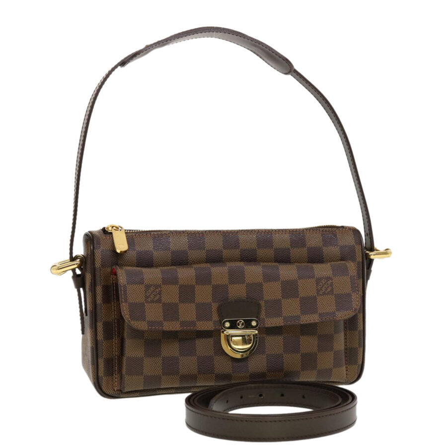 LOUIS VUITTON Damier Ebene Ravello GM Shoulder Bag LV am4248 | Studio Nafay