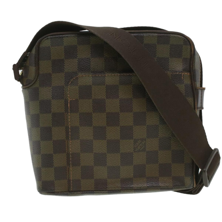 LOUIS VUITTON Damier Ebene Olaf PM Shoulder Bag LV Auth ar8979 | Studio Nafay