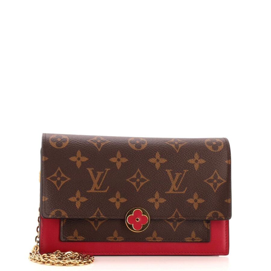 Louis Vuitton Flore Chain Wallet Canvas | Studio Nafay