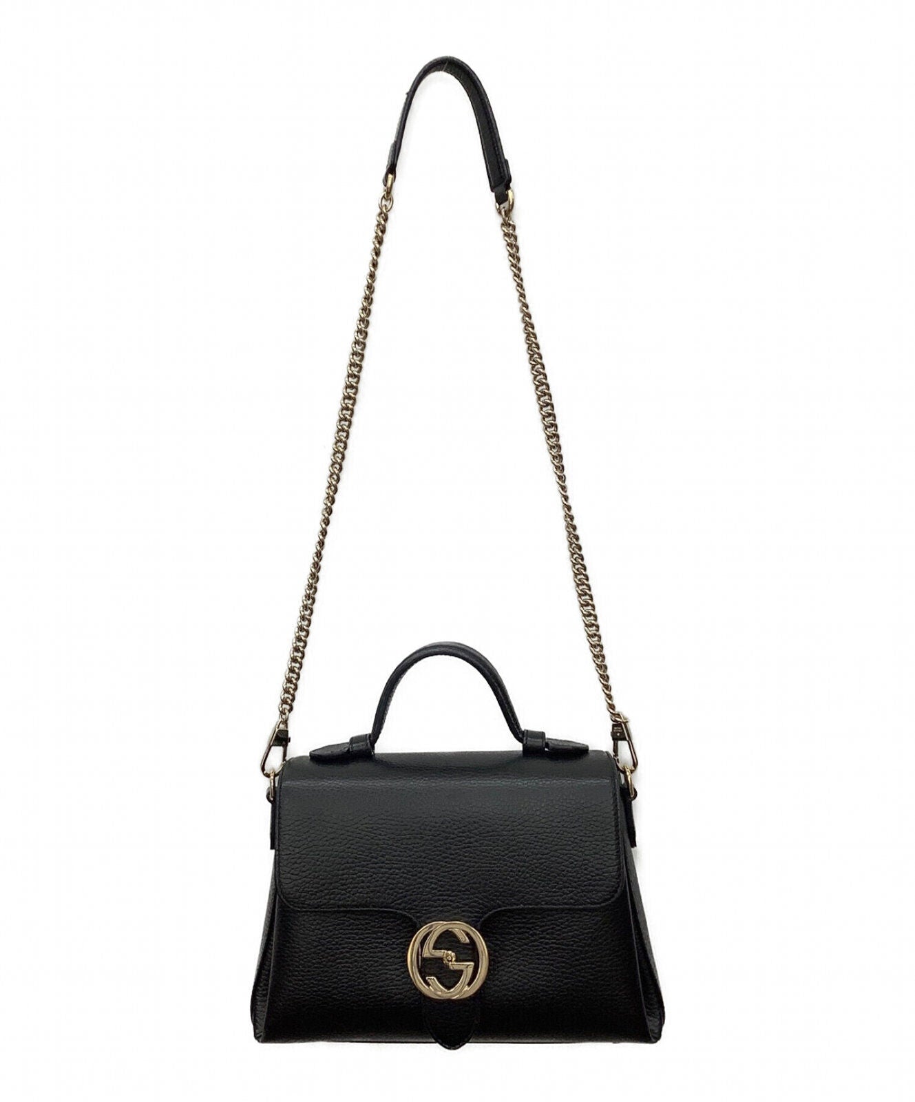 Gucci Chain Leather Crossbody