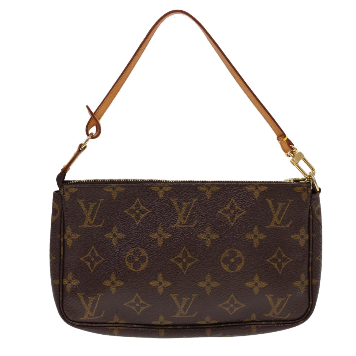 LOUIS VUITTON Monogram Pochette Accessoires Pouch LV B173