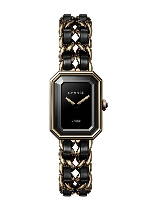 Premier Edition Original Chain Watch Black Chanel | Studio Nafay