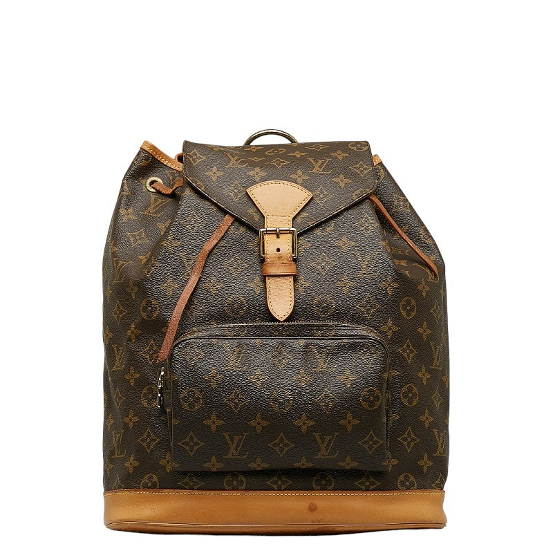 Louis Vuitton Monogram Monogram GM Lounge Backpack Brown PVC Leather Lady Louis Vuitton | Studio Nafay