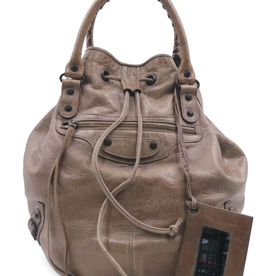 Classic Pompon Bag Noix | Studio Nafay