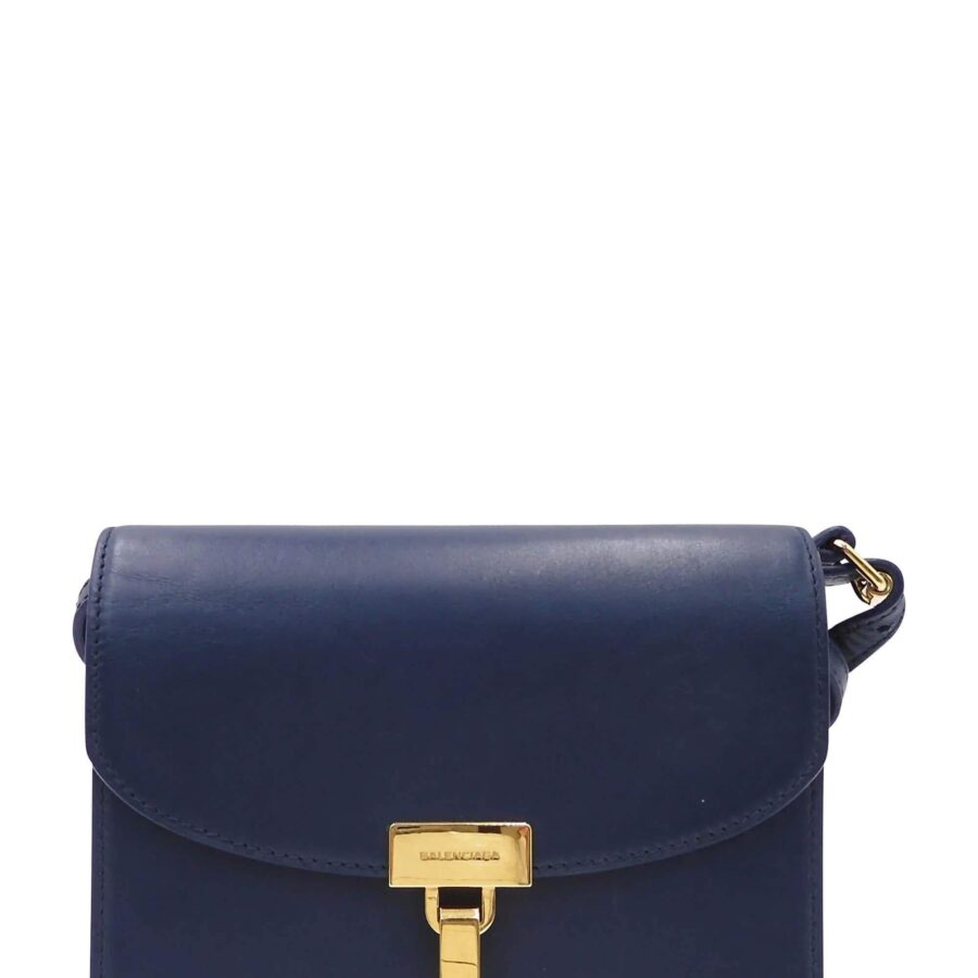 Lock AJ Crossbody Navy | Studio Nafay