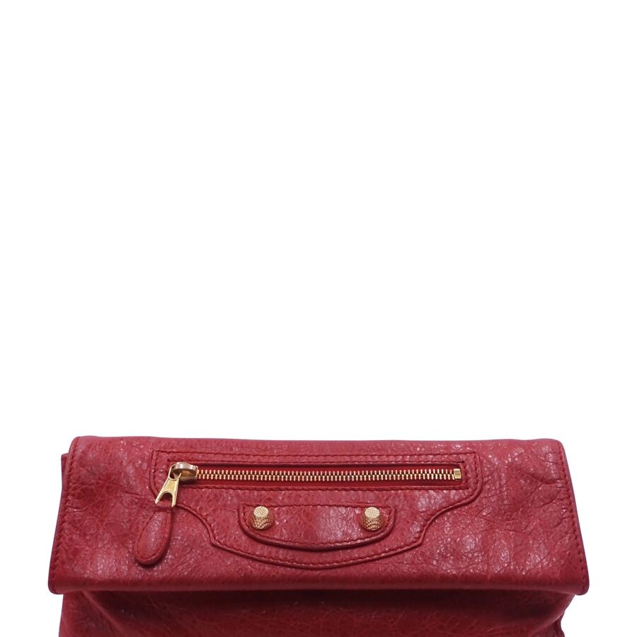 Motocross Giant 12 Envelope Clutch Red | Studio Nafay