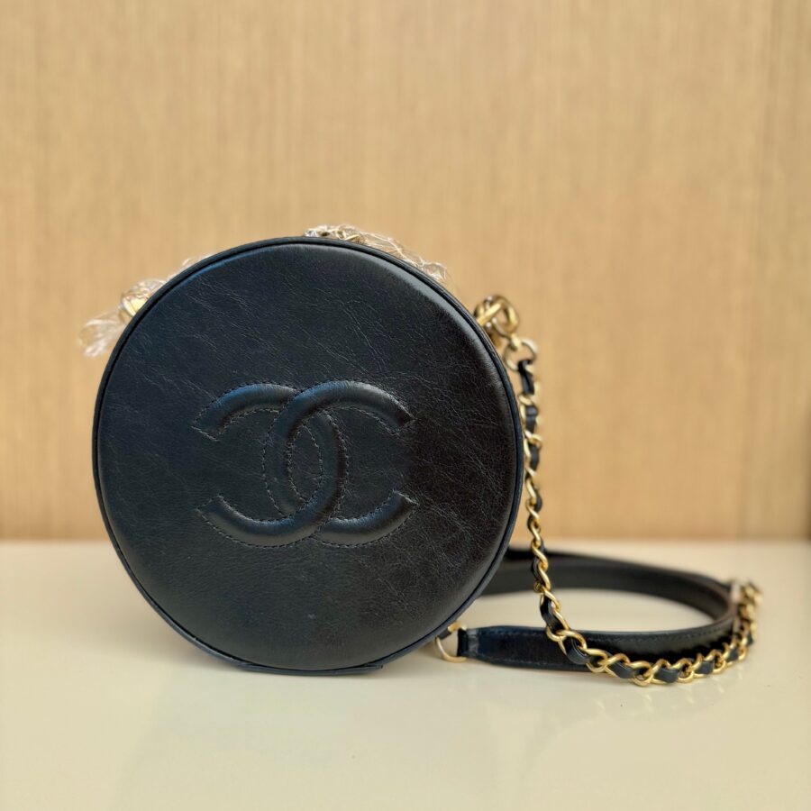 Chanel Round As Earth Bag - Black Crossbody Bags, Handbags | Studio Nafay