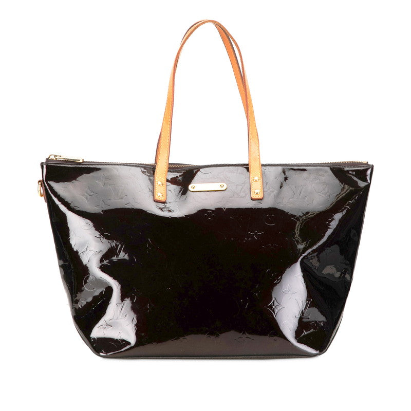 Louis Vuitton Monogram Vernis Belvue GM Shoulder Bag Amarant Brown Patent Leather Louis Vuitton | Studio Nafay