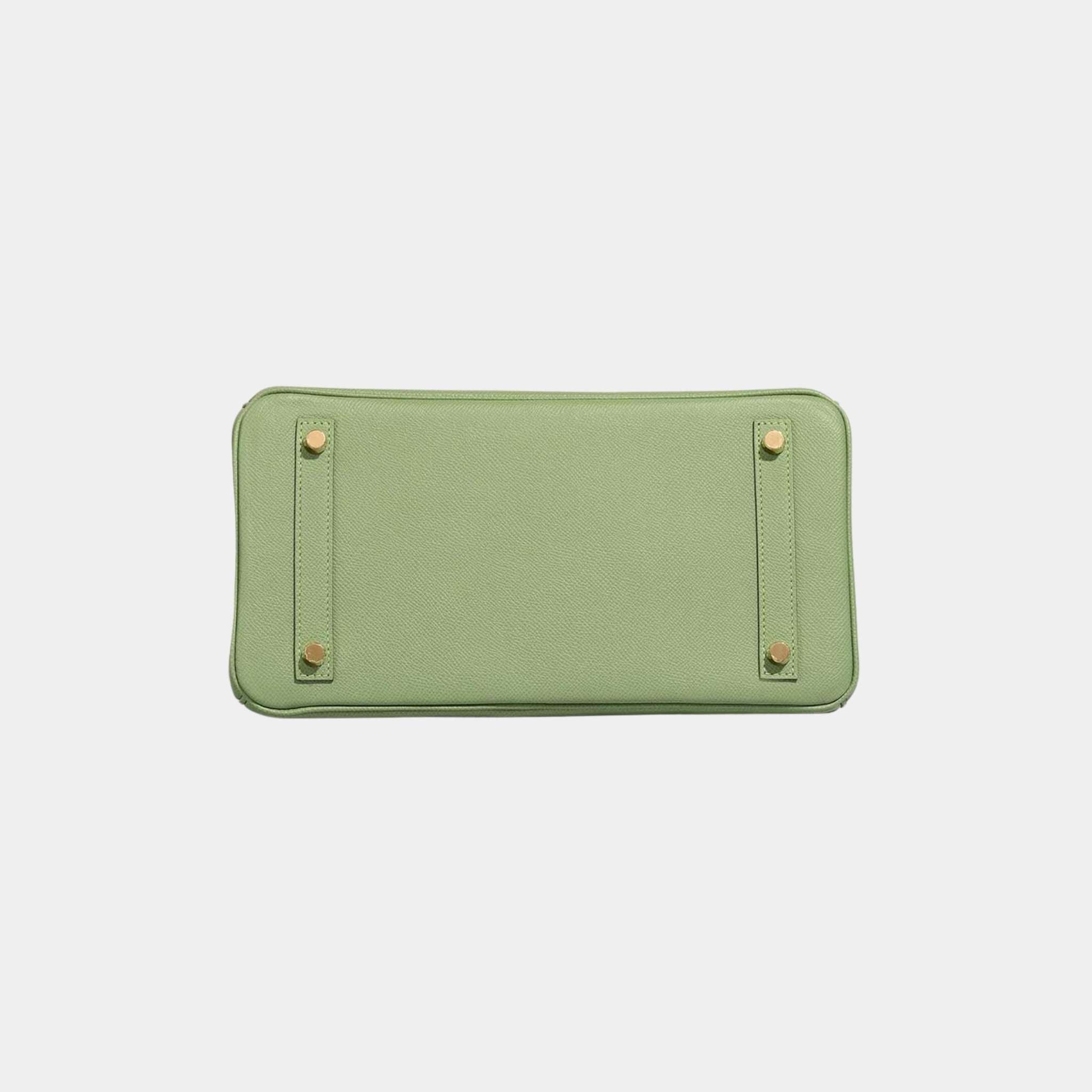 Birkin 30 Epsom Vert Criquet