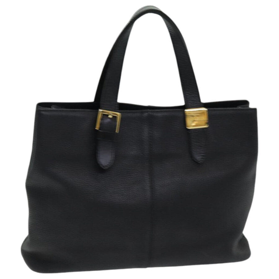 BurberrySs Hand Bag Leather Black Auth bs16614 | Studio Nafay