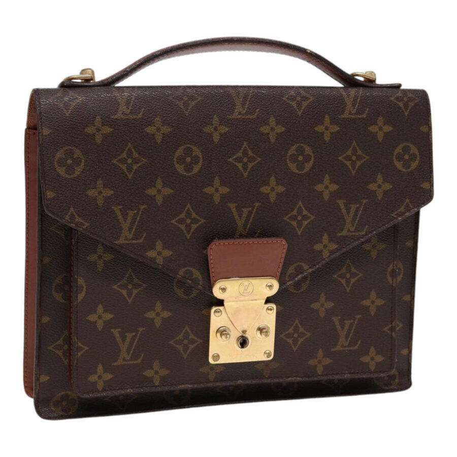 LOUIS VUITTON Monogram Monceau 28 Hand Bag 2way LV Auth bs17183 | Studio Nafay