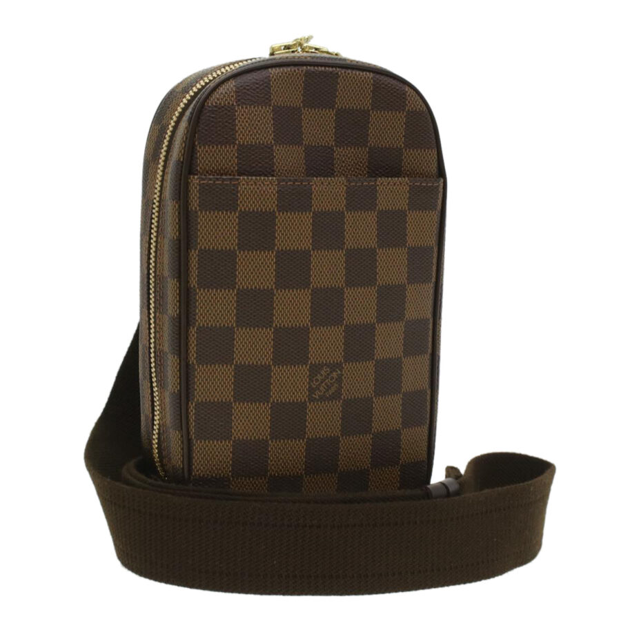 LOUIS VUITTON Damier Ebene Pochette Gange Shoulder Bag LV Auth bs3790A | Studio Nafay