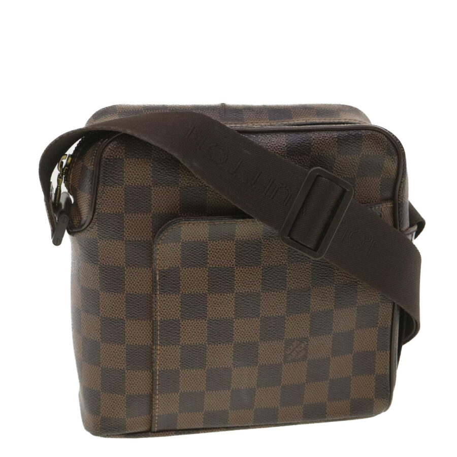 LOUIS VUITTON Damier Ebene Olaf PM Shoulder Bag LV Auth bs4461 | Studio Nafay