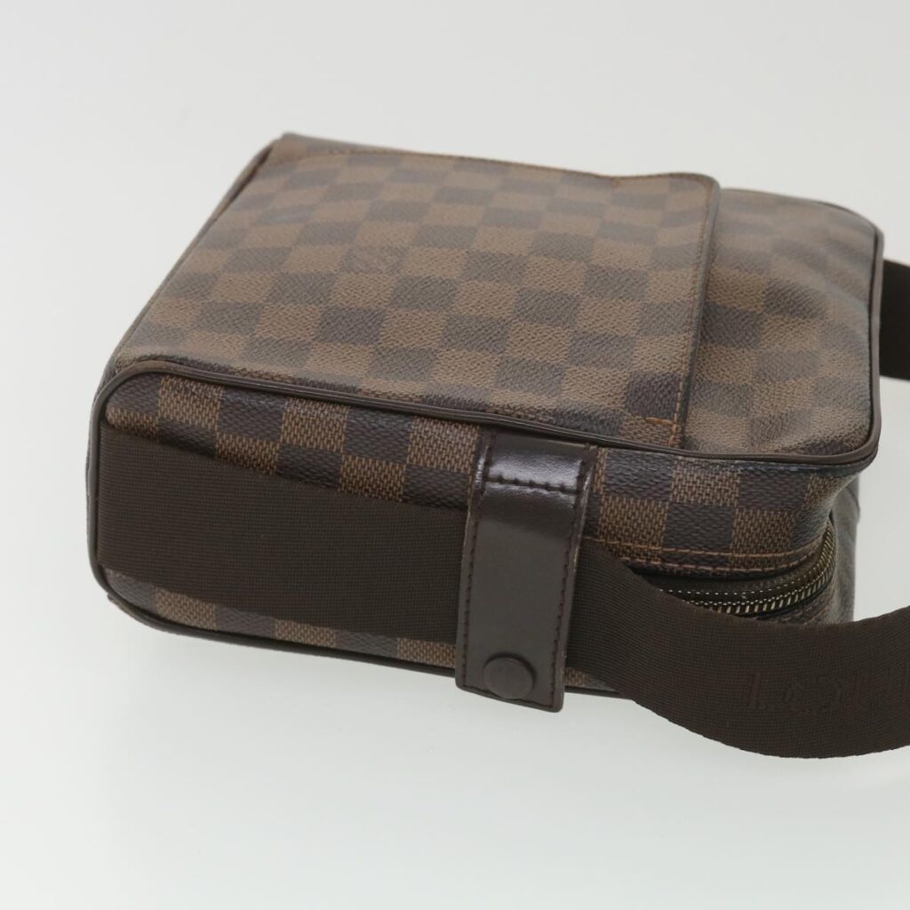 LOUIS VUITTON Damier Ebene Olaf PM Shoulder Bag LV Auth bs4461 - Product Image 2