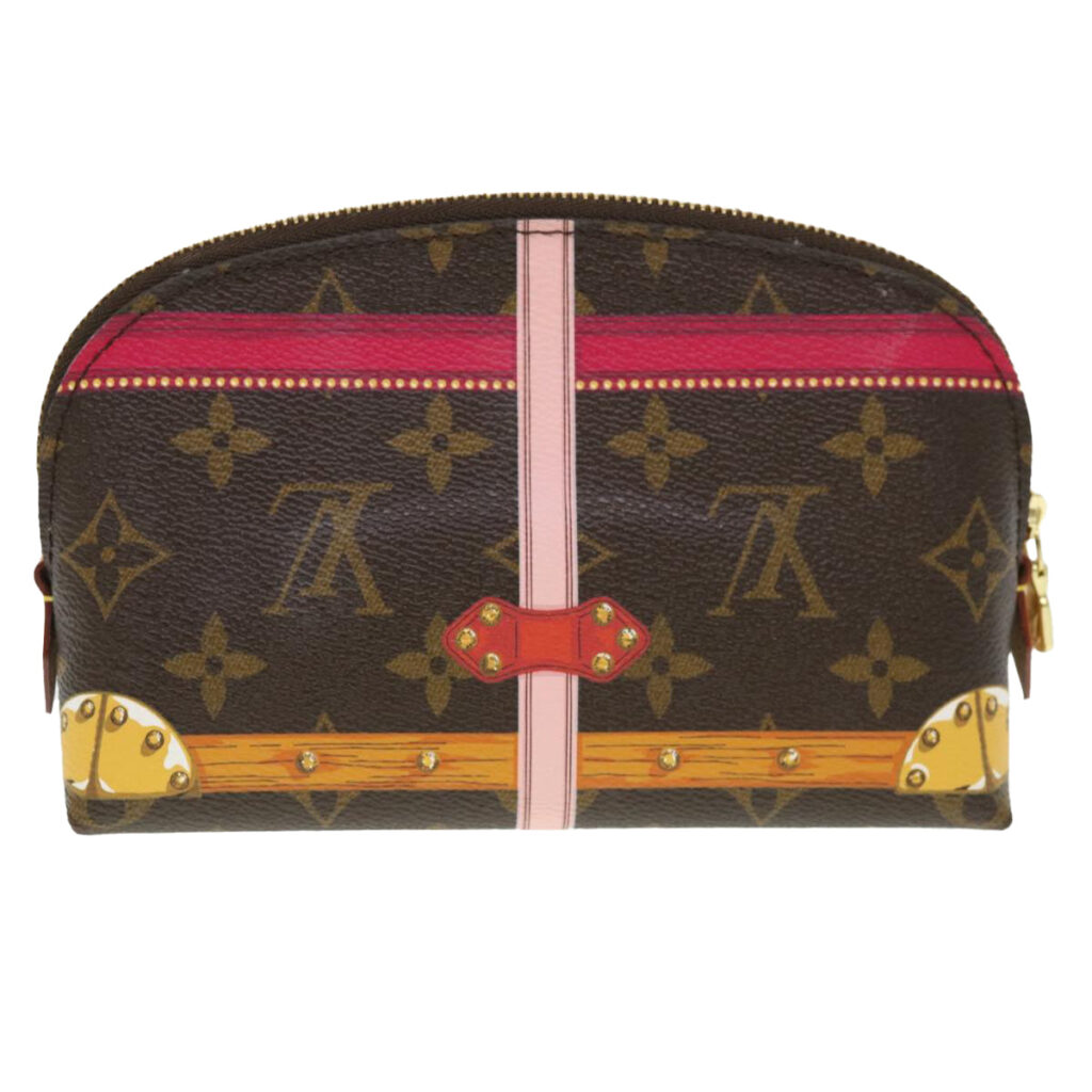 LOUIS VUITTON Monogram Summer Trunk Pochette Cosmetic Pouch bs4543 - Product Image 2