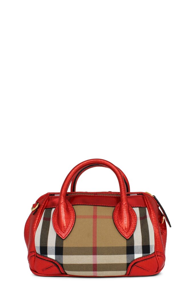 Blaze House Check Satchel Red - Product Image 2