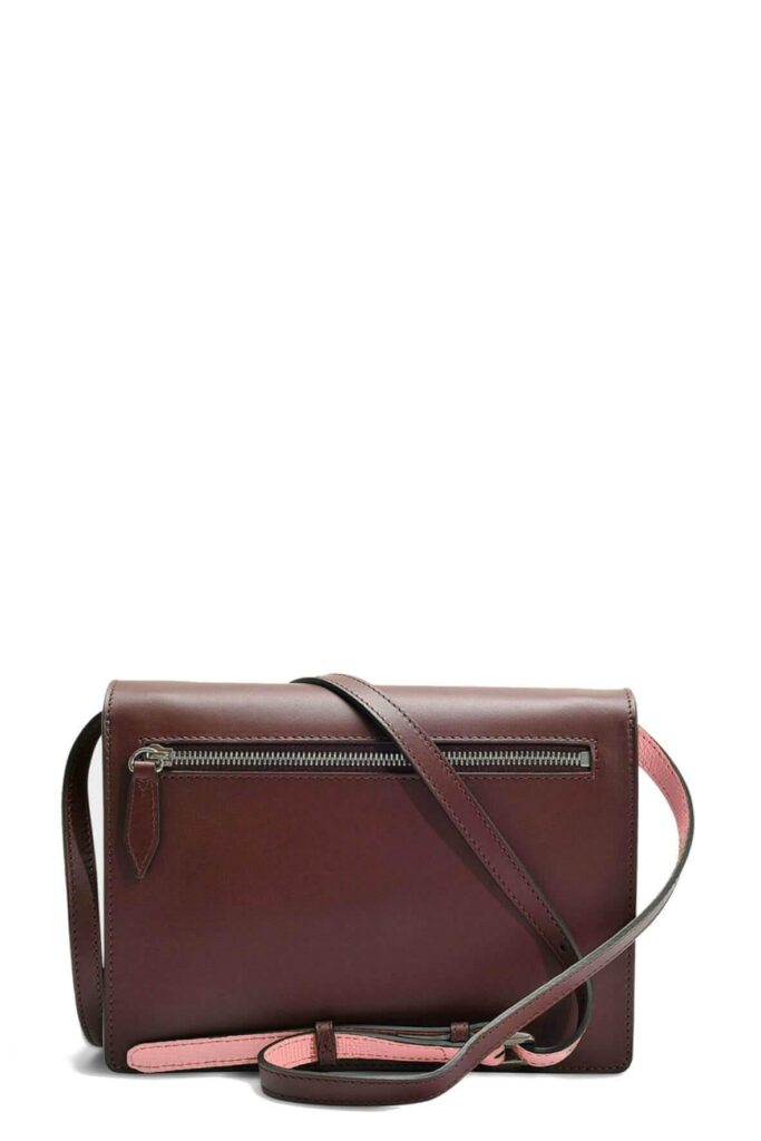 Small Macken Crossbody Bag Rose Burgundy - Product Image 2