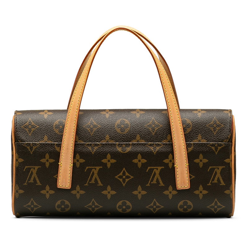 Louis Vuitton Monogram onatine Handbag Brown PVC Leather Lady Louis Vuitton