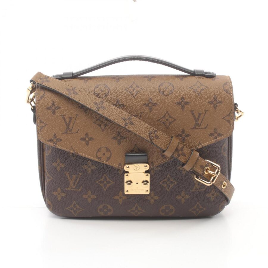 Louis Vuitton Coated Canvas Pvc Leather Handbag Pochette | Studio Nafay