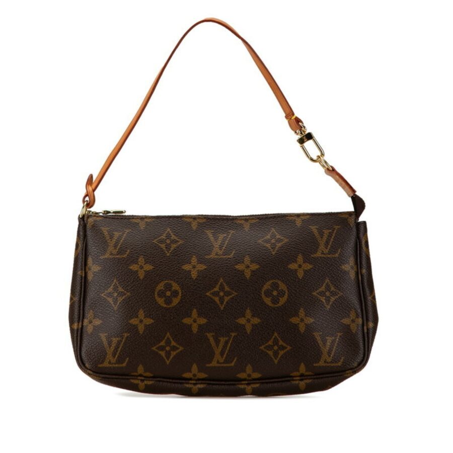 Louis Vuitton Pvc Leather Handbag Pochette Pouch | Studio Nafay